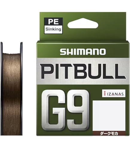 Amazon.co.jp: シマノ(SHIMANO) PEライン ピットブル G9 100m LD-M49Z